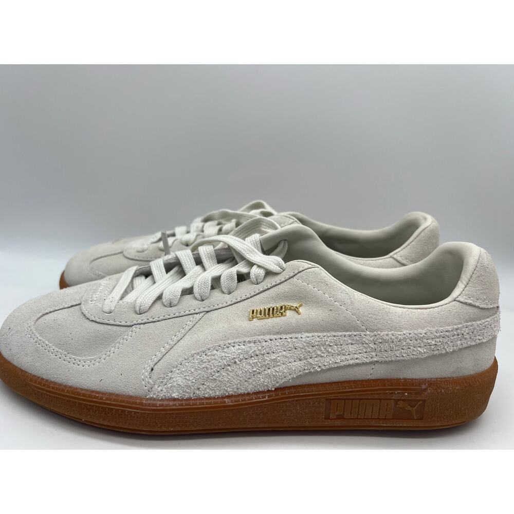 PUMA Men's Low-Top Army Trainer Bonanza Beige Suede 381228-01 Size 10.5 - Picture 2 of 16